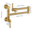 Modern Brass Pot Filler Faucet