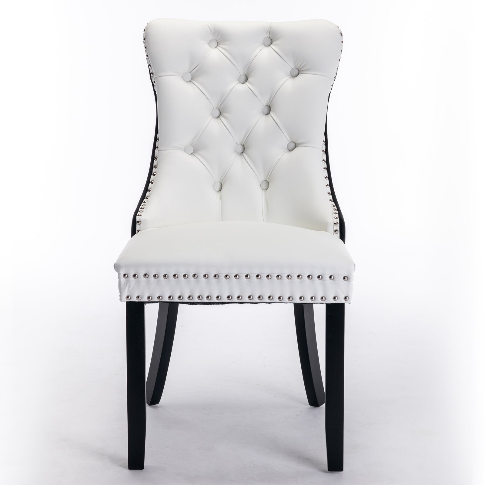 Nikki Collection Modern Tufted Dining Chair Set