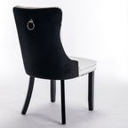 Nikki Collection Modern Tufted Dining Chair Set