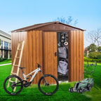 6 Ft. W X 6 Ft. D Metal Storage Shed