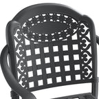 5-Piece Set Of Cast Aluminum Patio Furniture