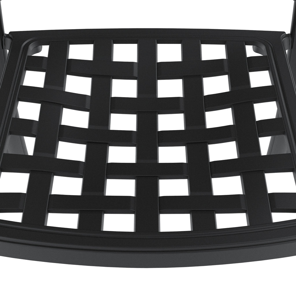 5-Piece Set Of Cast Aluminum Patio Furniture