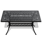 7-Piece Set Of All-Weather Cast Aluminum Dining Furniture Set