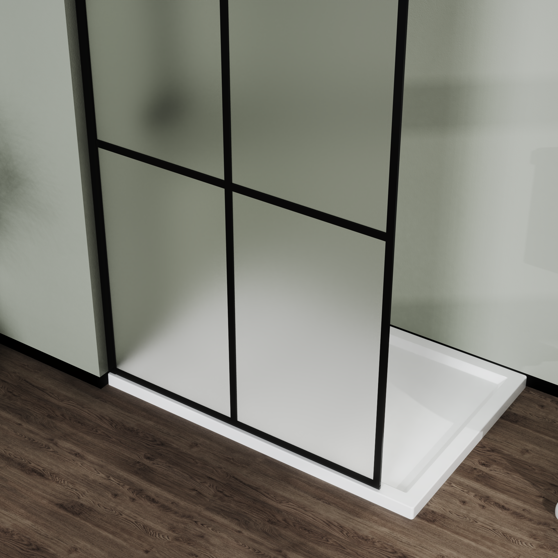 Goodyo 34" X 72" Shower Screen Door