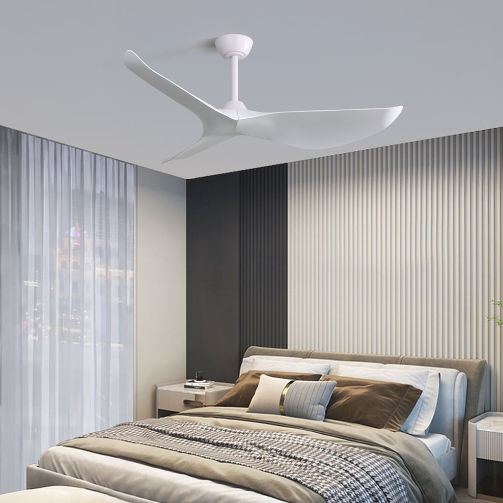 52 Inch Indoor Ceiling Fan With 6 Speed Remote