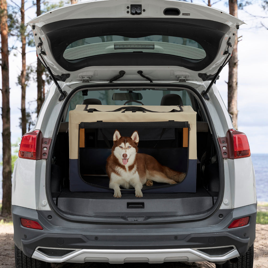 Adjustable Fabric Dog Crate for Dogs