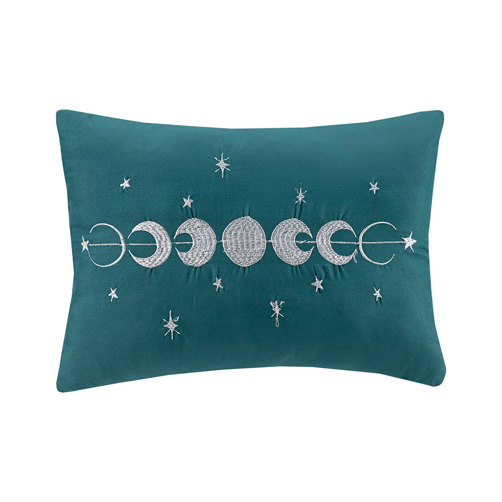 Full/Queen Velvet Comforter Set with Throw Pillow