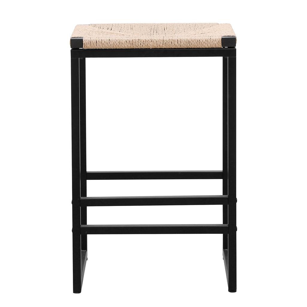 Set of 2 Backless Bar Stools for Kitchen Counter