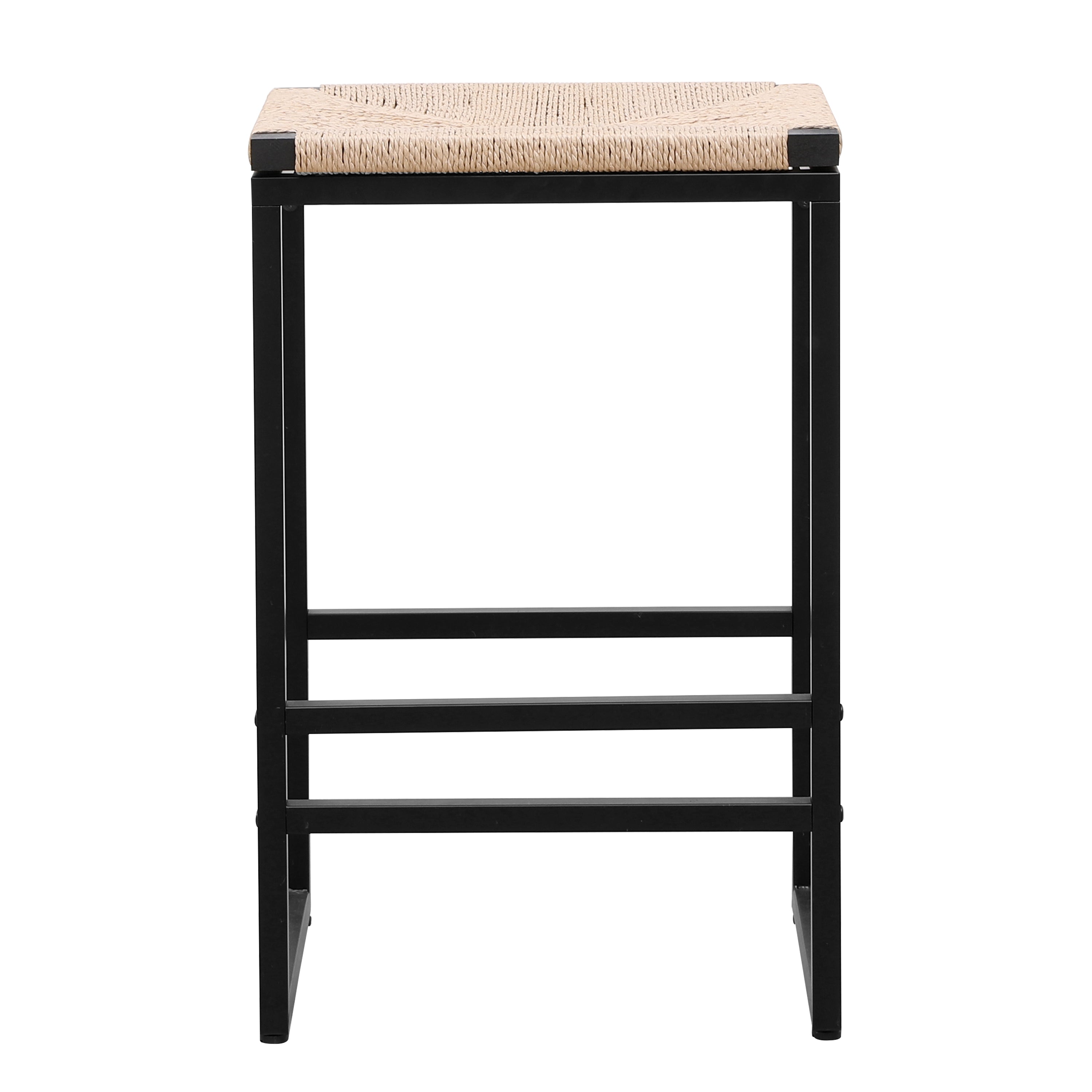 Set of 2 Backless Bar Stools for Kitchen Counter