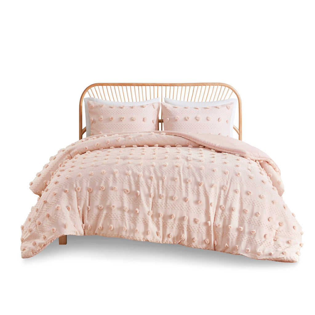 Twin/Twin XL Clip Jacquard Comforter Set