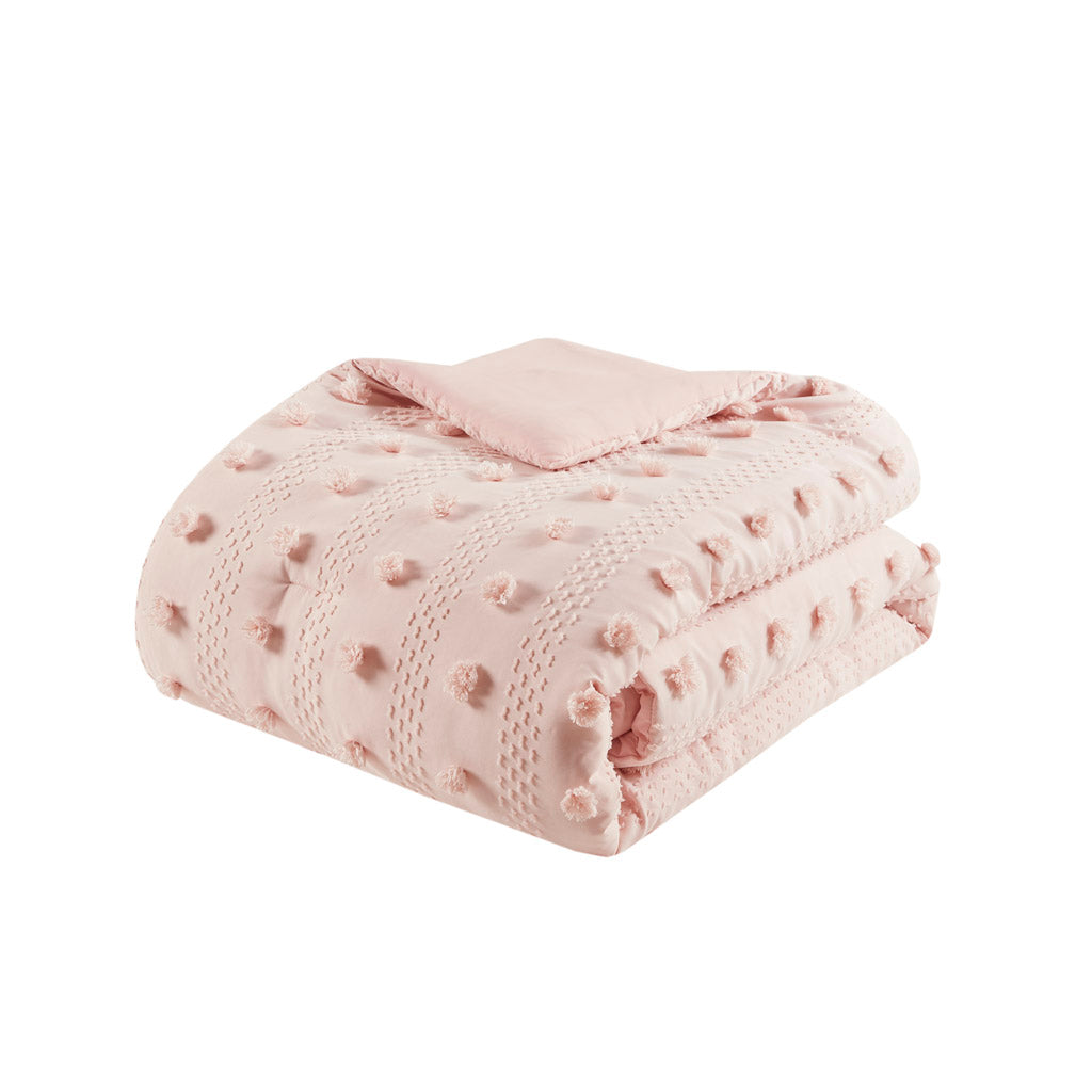 Twin/Twin XL Clip Jacquard Comforter Set