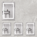 20 X 28 Inch Bathroom Medicine Cabinet with Mirror