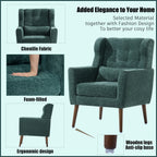 Modern Chenille Accent Chair