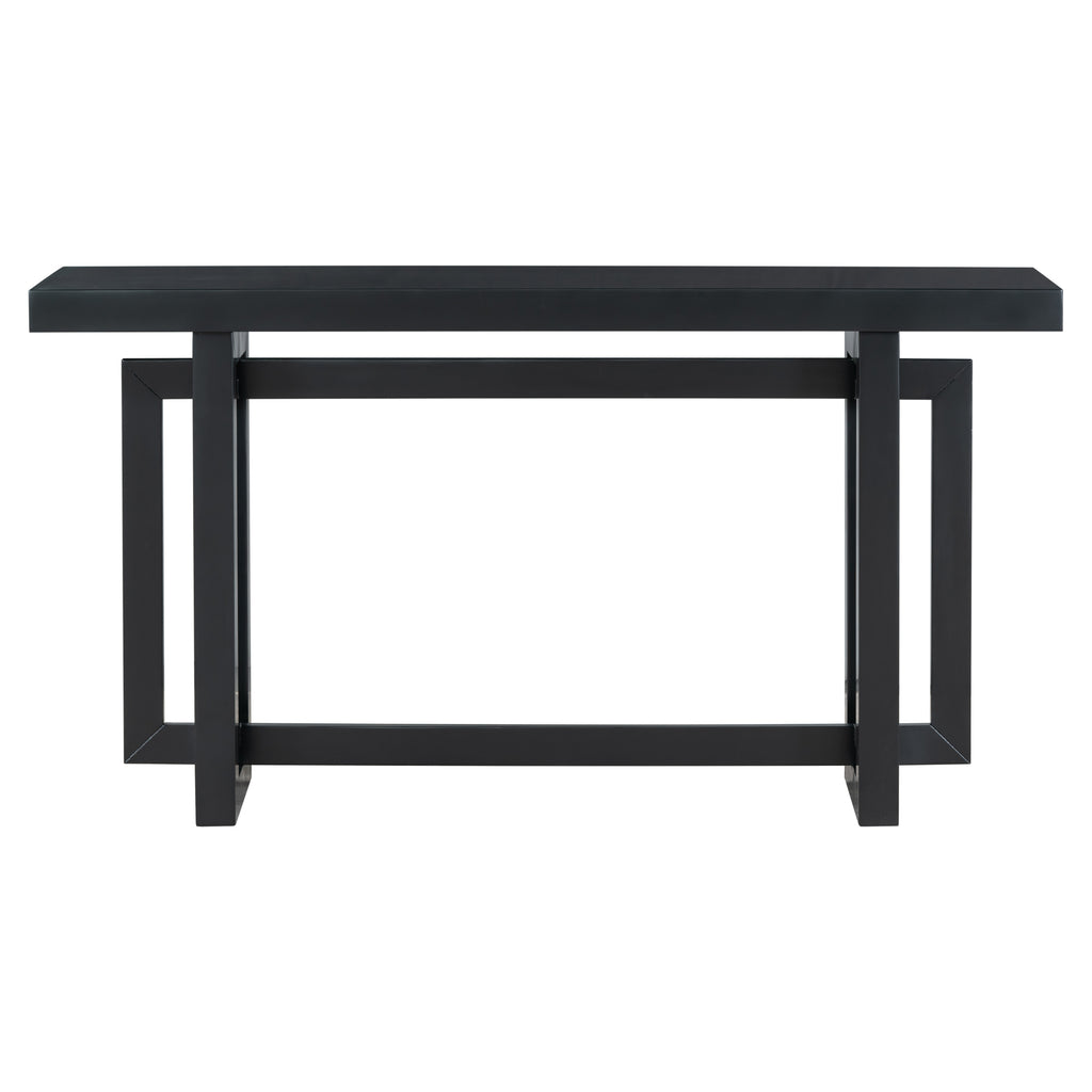 U_STYLE 59.1'' Painted Entryway Table