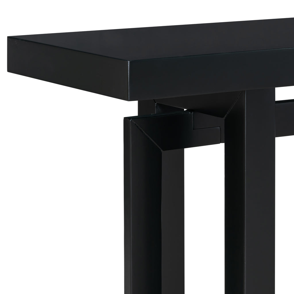 U_STYLE 59.1'' Painted Entryway Table