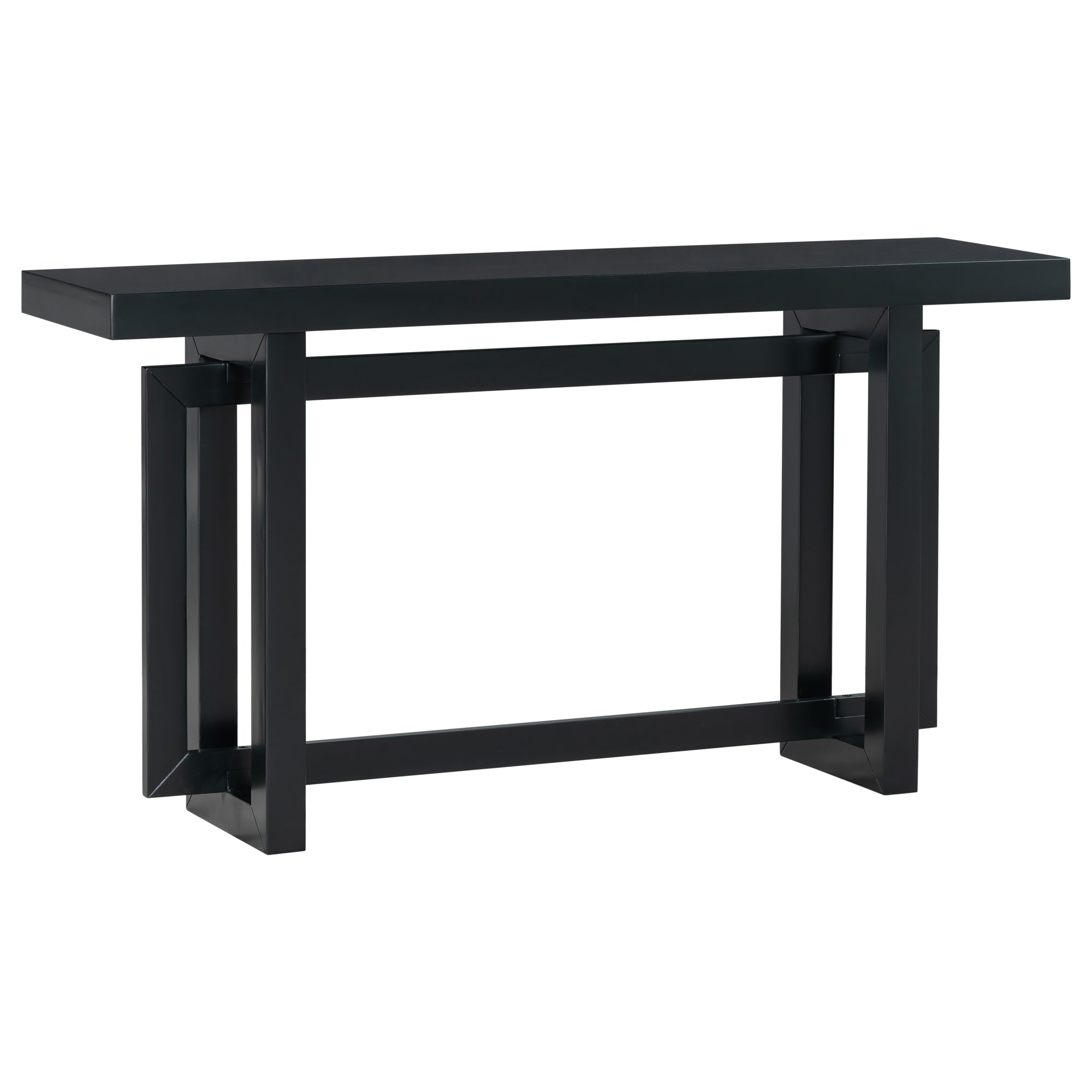 U_STYLE 59.1'' Painted Entryway Table