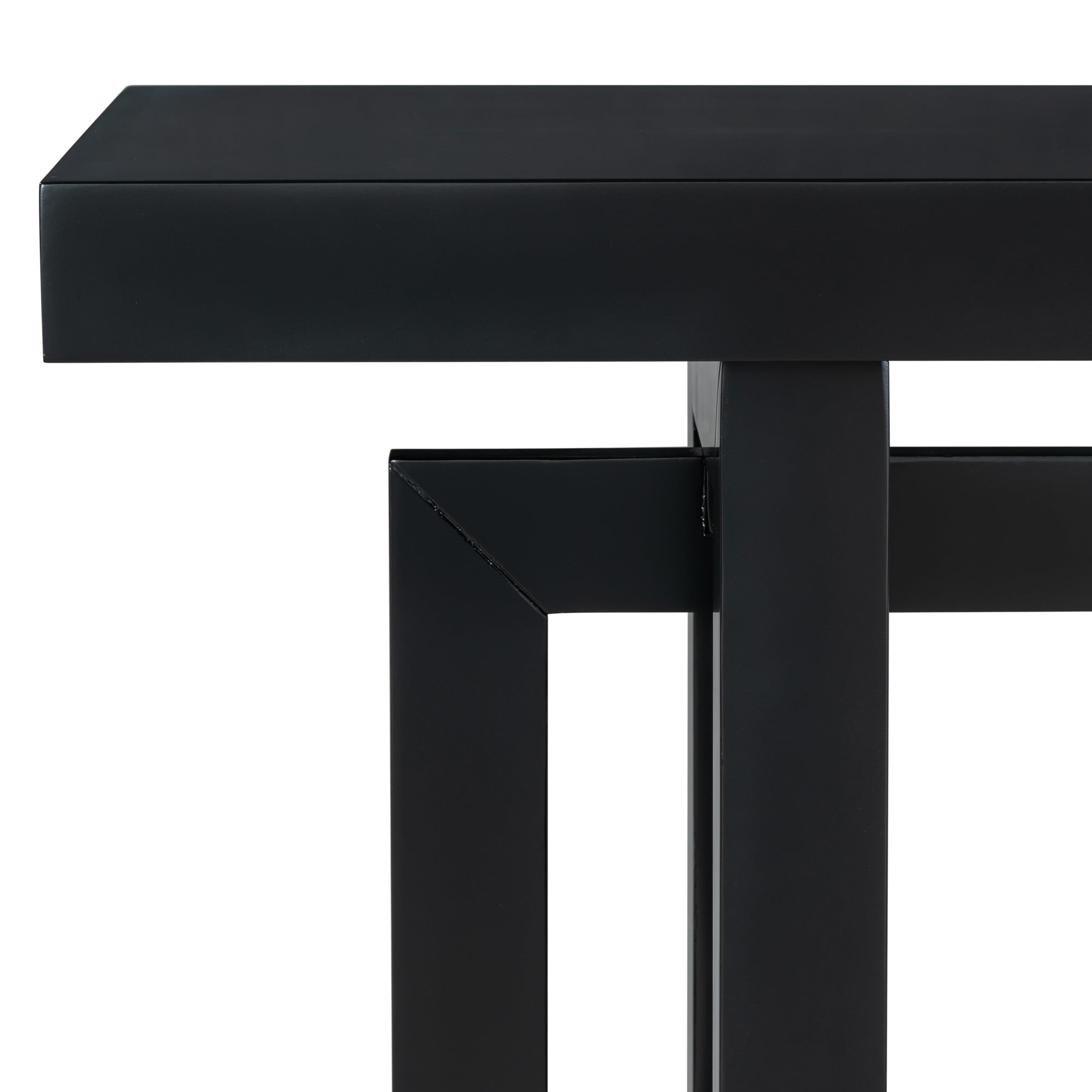 U_STYLE 59.1'' Painted Entryway Table