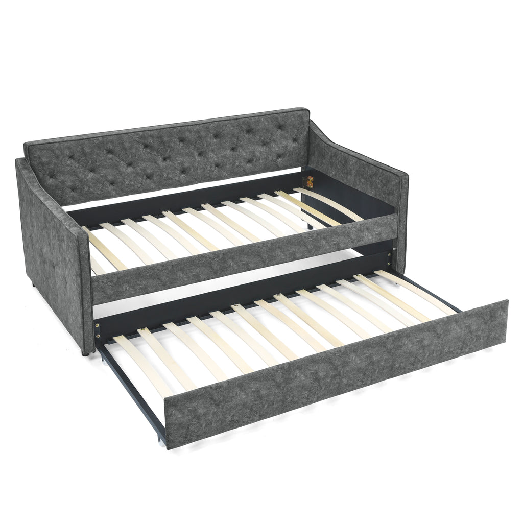Twin Size Daybed with Twin Size Trundle
