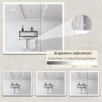 LED Bathroom Medicine Cabinet with Mirror