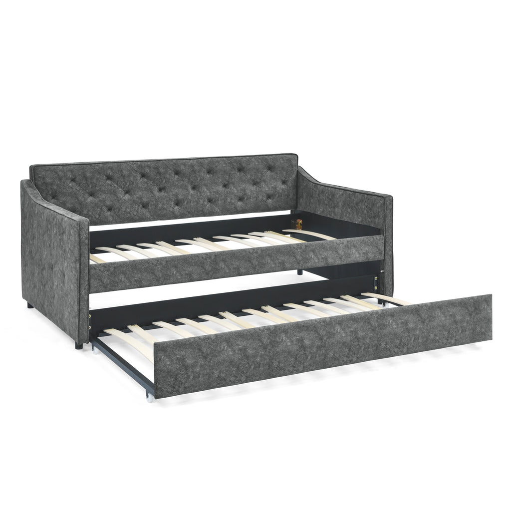 Twin Size Daybed with Twin Size Trundle