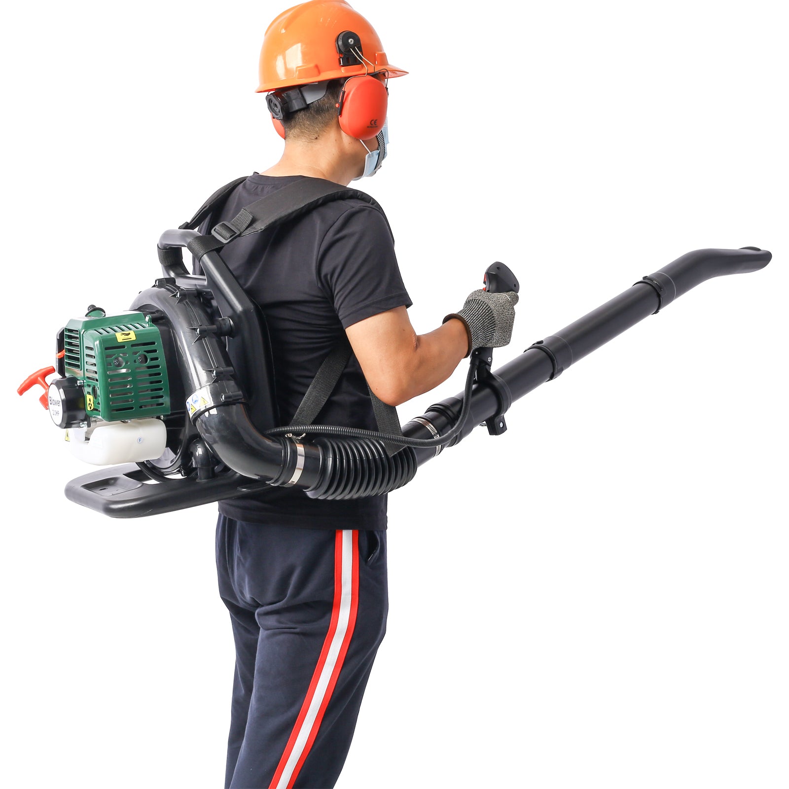 OsakaPro 52CC 2-Cycle Gas Backpack Leaf Blower