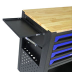 4 Drawers Multifunctional Tool Cart With Wheels
