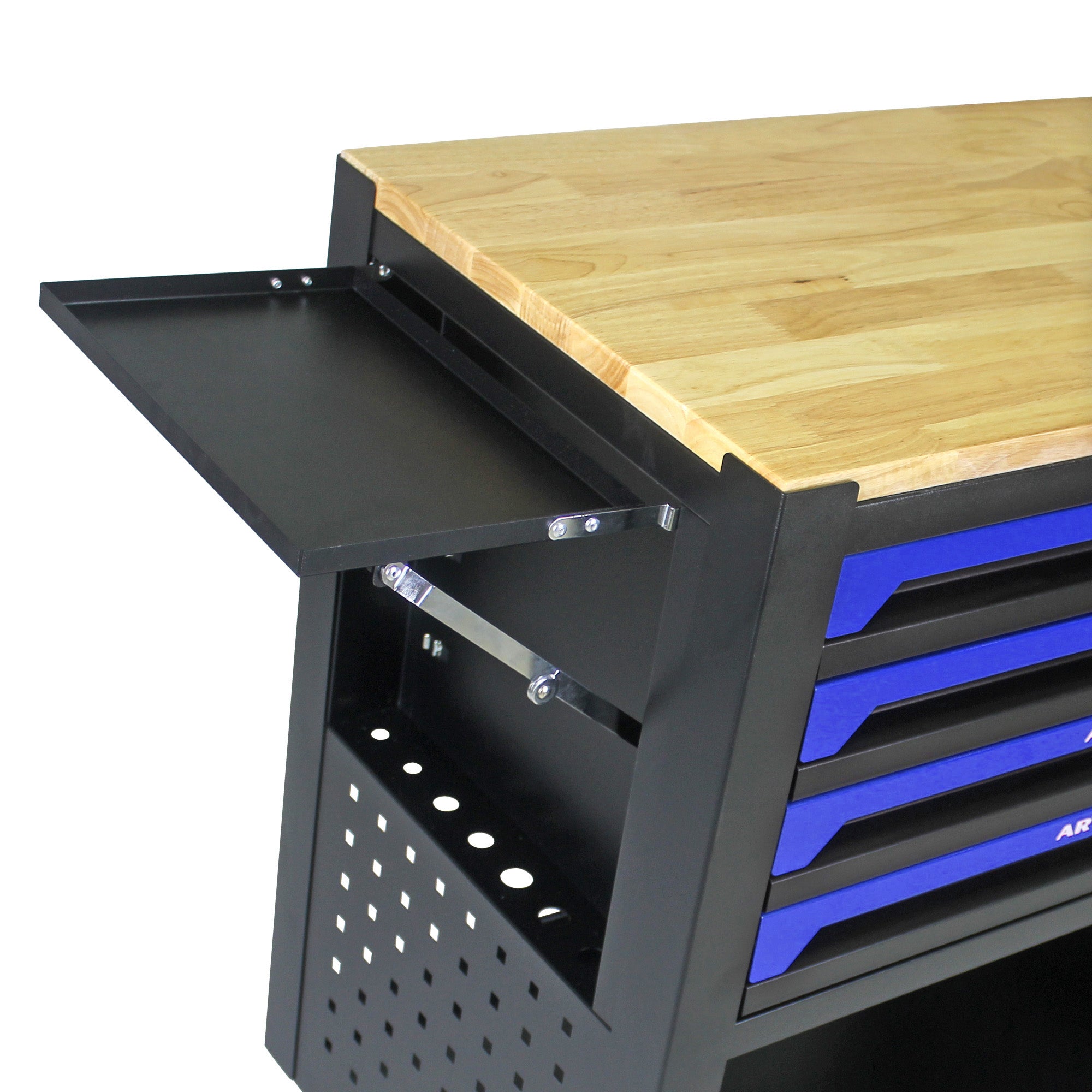 4 Drawers Multifunctional Tool Cart With Wheels