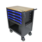 4 Drawers Multifunctional Tool Cart With Wheels