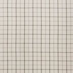Plaid Rod Pocket and Back Tab Curtain Panel with Fleece Lining