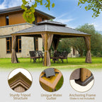 12'x14' Hardtop Gazebo