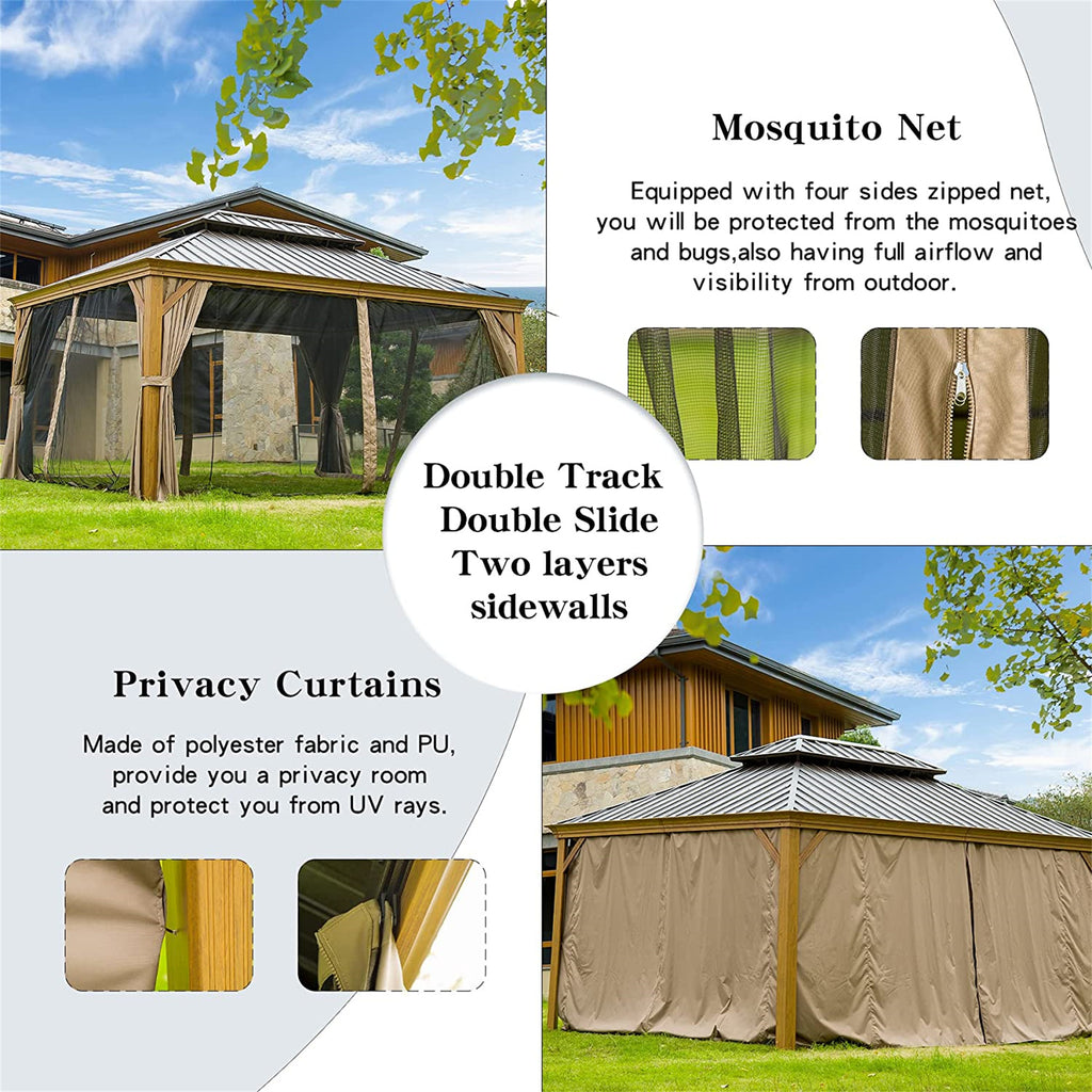 12'x14' Hardtop Gazebo