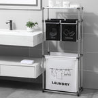 Laundry Hamper 3 Tier Laundry Sorter