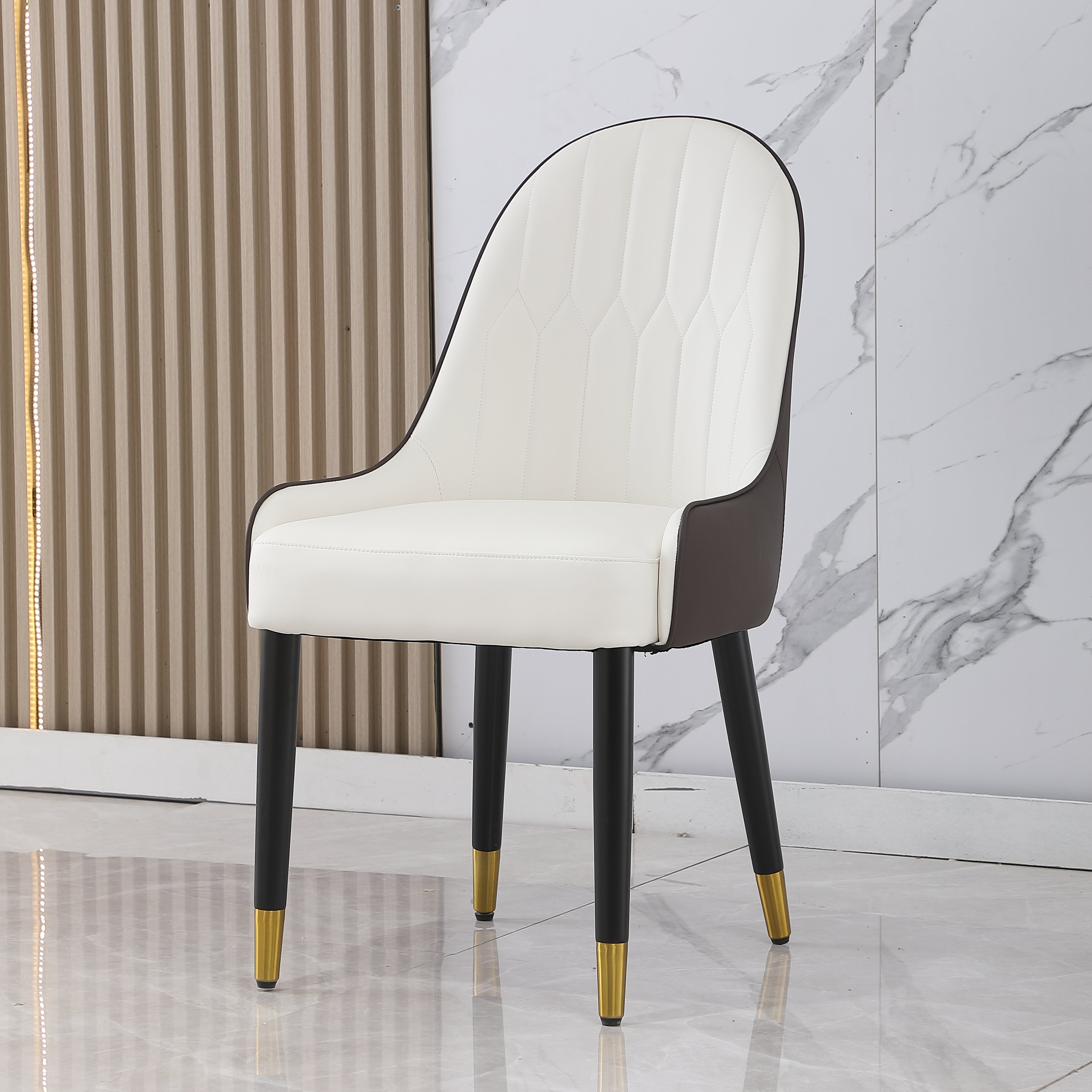 Dining Chair with PU Leather