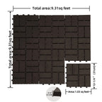 Patio Interlocking Deck Tiles