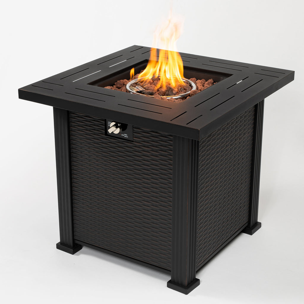 28" Propane Gas Fire Pit Table