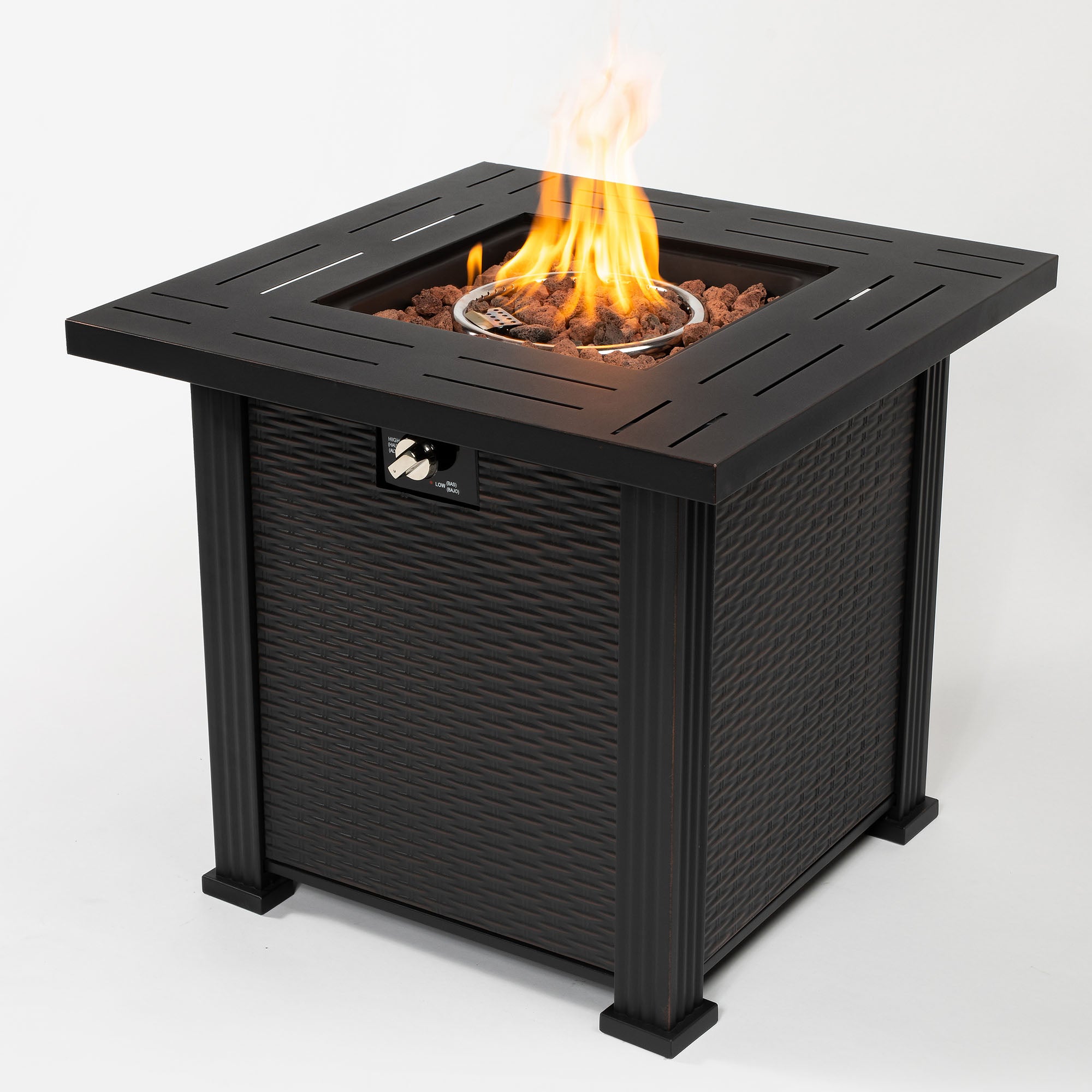 28" Propane Gas Fire Pit Table