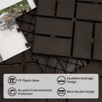 Patio Interlocking Deck Tiles