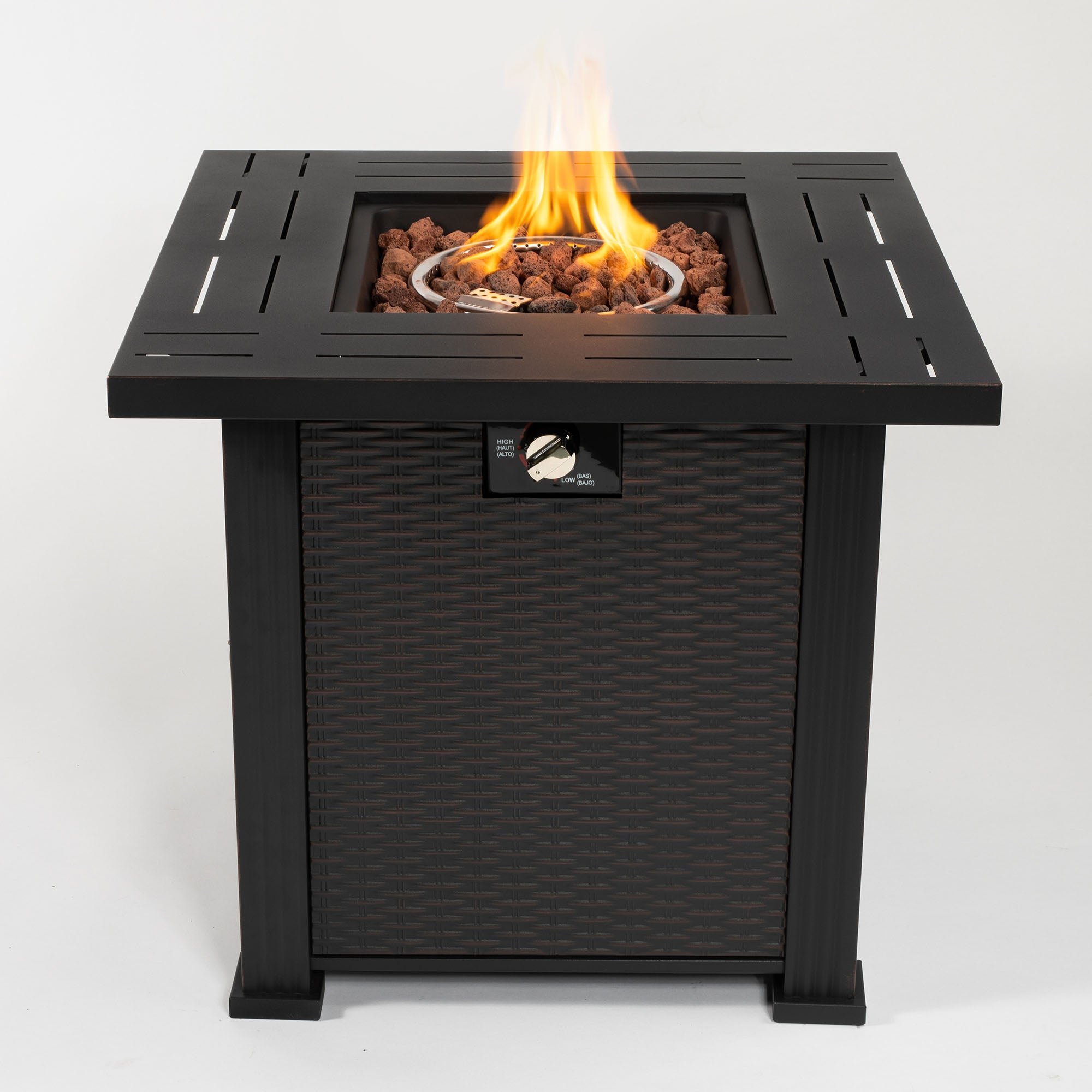 28" Propane Gas Fire Pit Table