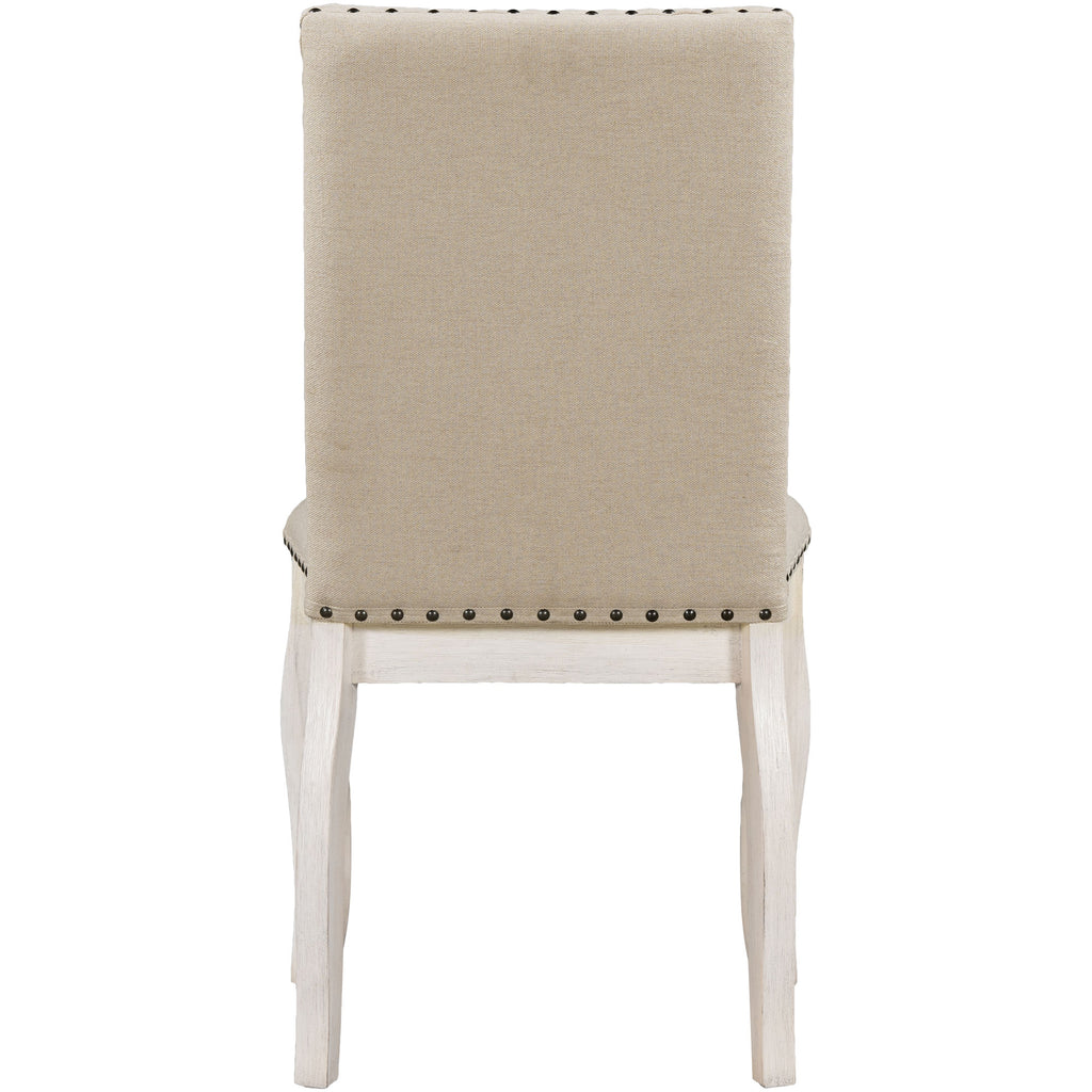 TREXM Set of 2 Dining Chairs with Upholstered Fabric