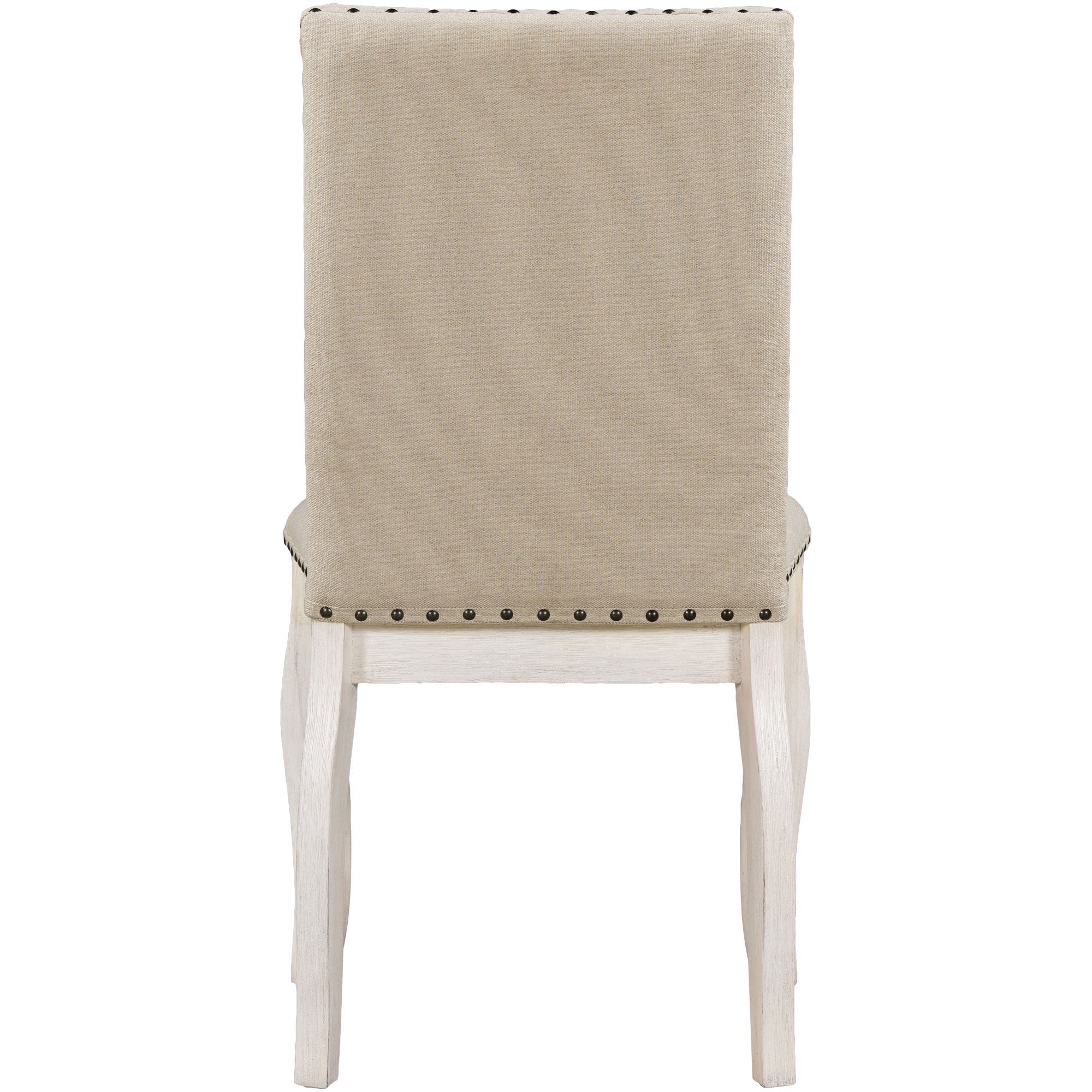 TREXM Set of 2 Dining Chairs with Upholstered Fabric