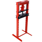 Hydraulic Shop Press - 12-Ton Capacity & Adjustable Height