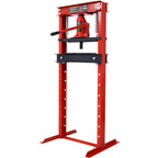 Hydraulic Shop Press - 12-Ton Capacity & Adjustable Height