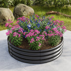 2PCS Tall Round Raised Garden Bed