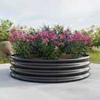 2PCS Tall Round Raised Garden Bed