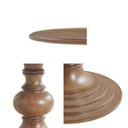 46" Round Pedestal Dining Table - Reclaimed