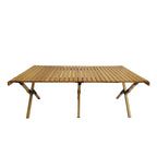 Multi-Function Wooden Foldable Portable Patio Dining Table