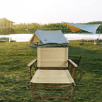 Comfy Foldable and Portable Chair with Armrests - Set of 4