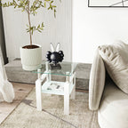 Modern Tempered Glass Coffee Table