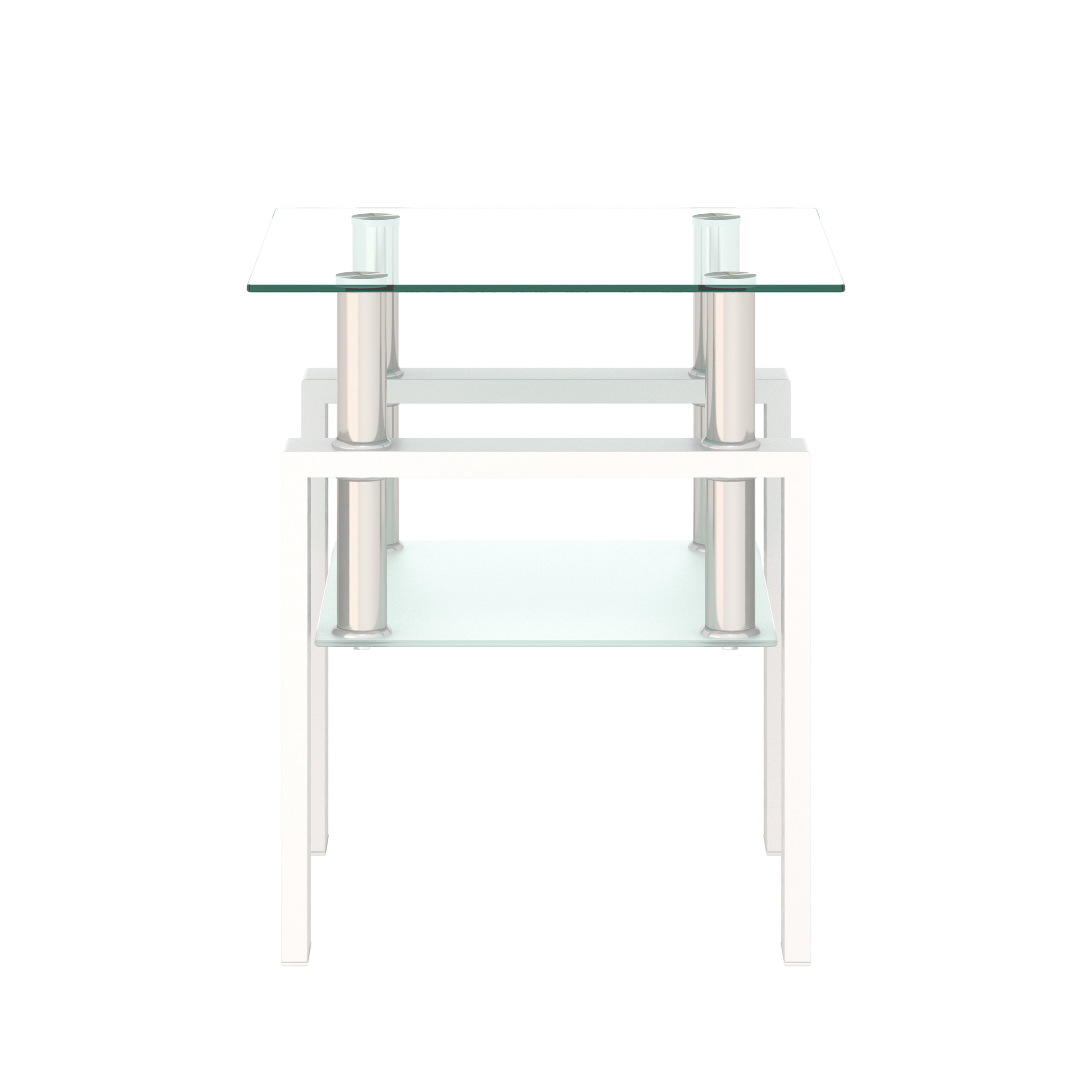Modern Tempered Glass Coffee Table
