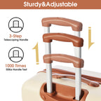 3 Piece Hardside Spinner Suitcase Set with TSA Lock